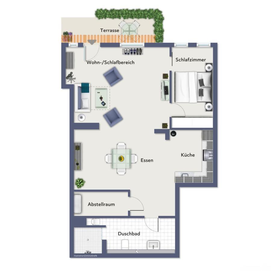 Residenz Seestern Wohnung 29 Кюлунгсборн Экстерьер фото